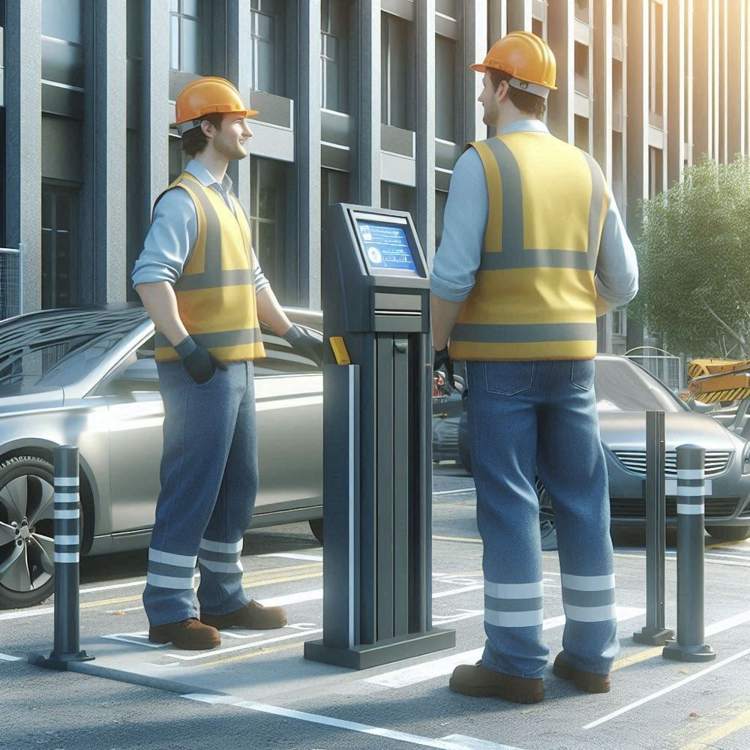 Sistem Parkir dengan Barrier Gate